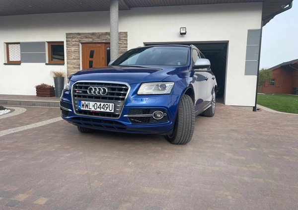 Audi SQ5 cena 125900 przebieg: 85435, rok produkcji 2015 z Terespol małe 742